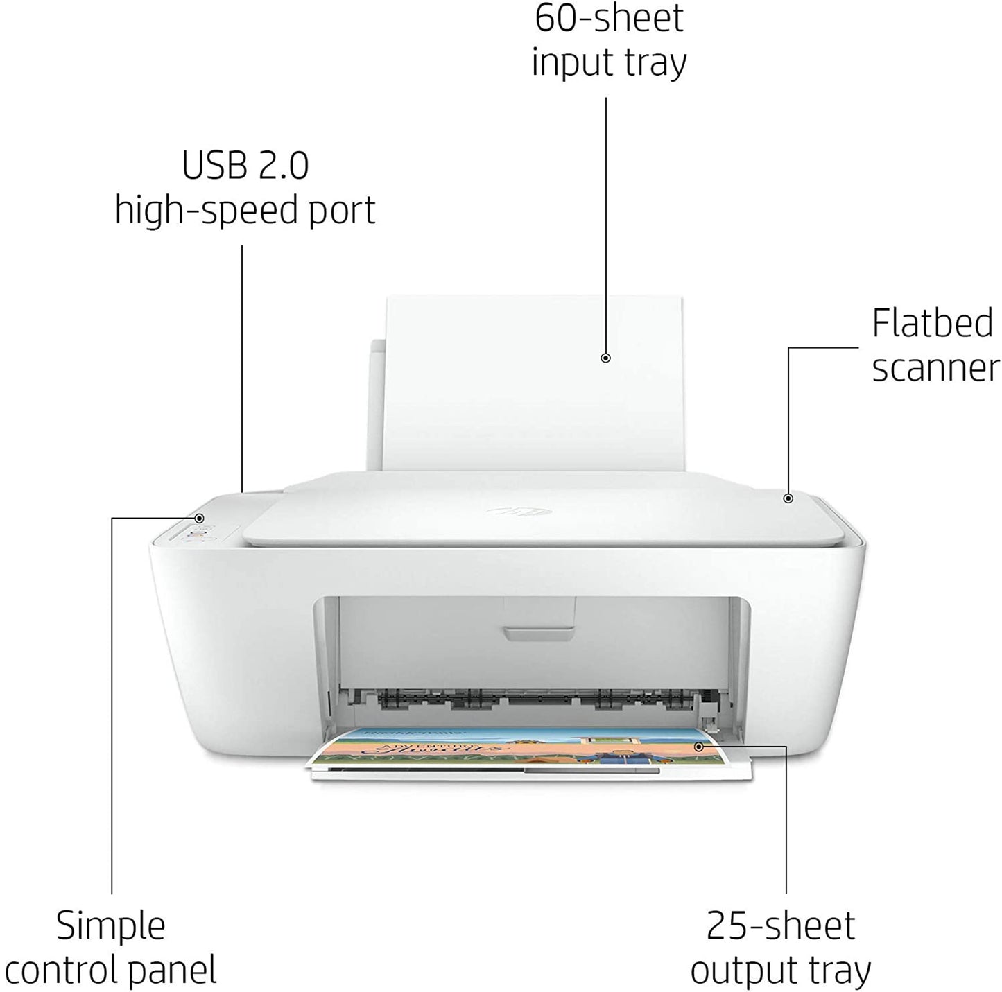 HP DeskJet 2320 All-in-One Printer Print, Scan, Copy