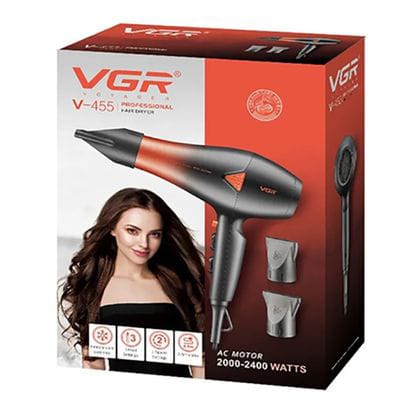 VGR-455 PROFESSIONAL HAIR DRYER