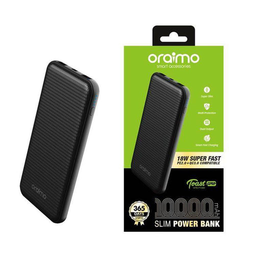 ORAIMO Toast 22.5 Byte 10,000mAh power bank